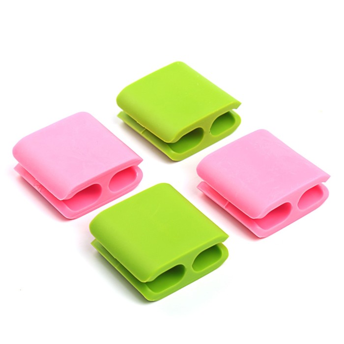 Зажим для кабеля Belsis CM1301MX, H-тип, средний, 4 шт, микс Уценка