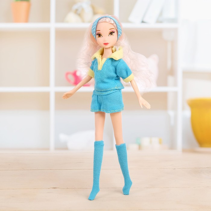 Кукла модель "Кристина" в костюмчике