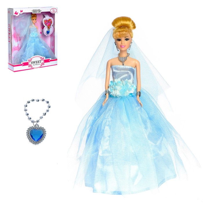 Кукла модель "Оля" в бальном платье, МИКС