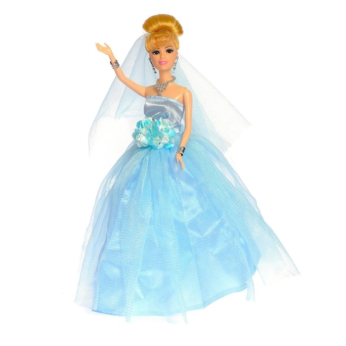 Кукла модель "Оля" в бальном платье, МИКС