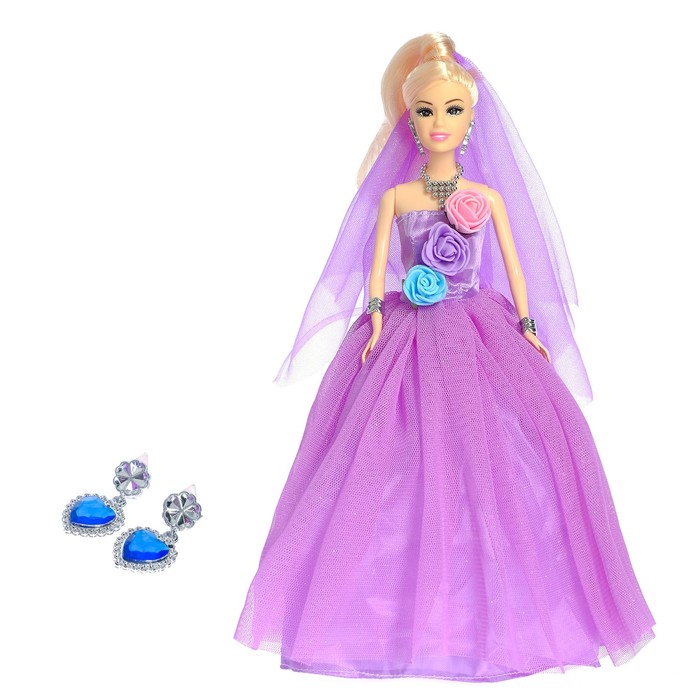 Кукла модель "Оля" в бальном платье, МИКС