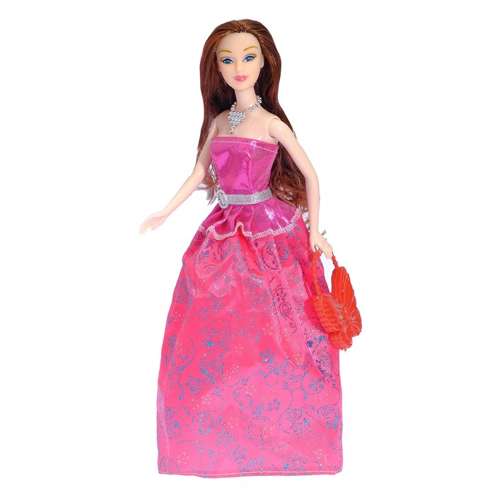 Кукла модель "Эбби" в платье, МИКС