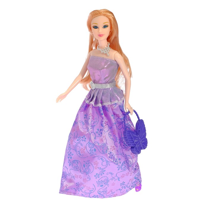 Кукла модель "Эбби" в платье, МИКС