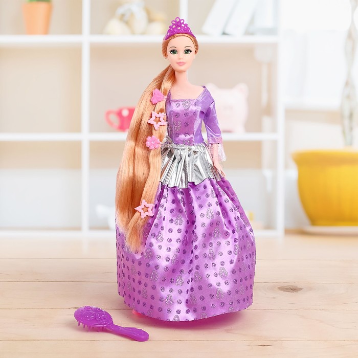 Кукла сказочная "Принцесса Эмма" в платье, МИКС