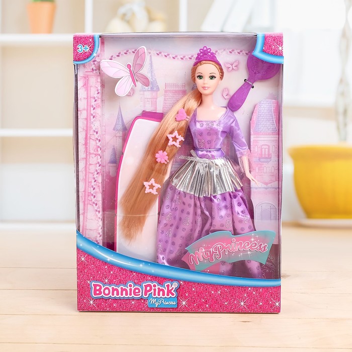 Кукла сказочная "Принцесса Эмма" в платье, МИКС