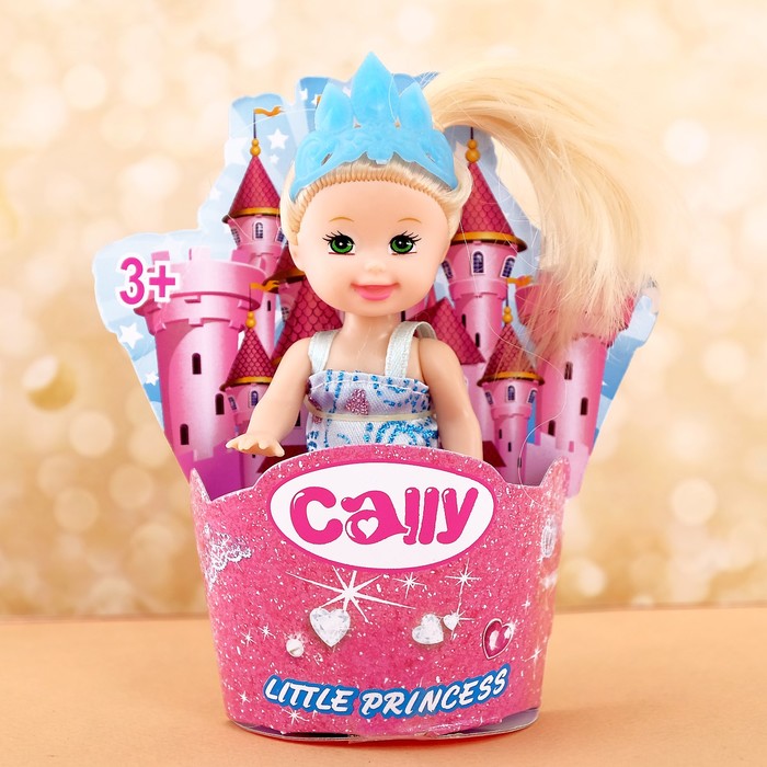 Кукла-малышка &quot;Принцесса Эмма&quot; в платье, МИКС