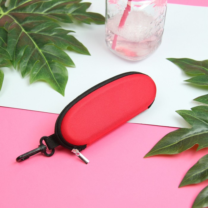 Футляр для очков "Курносики", отдел на молнии, цвет МИКС