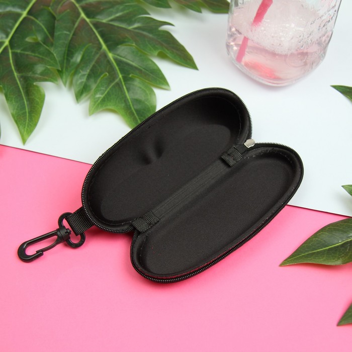 Футляр для очков "Курносики", отдел на молнии, цвет МИКС