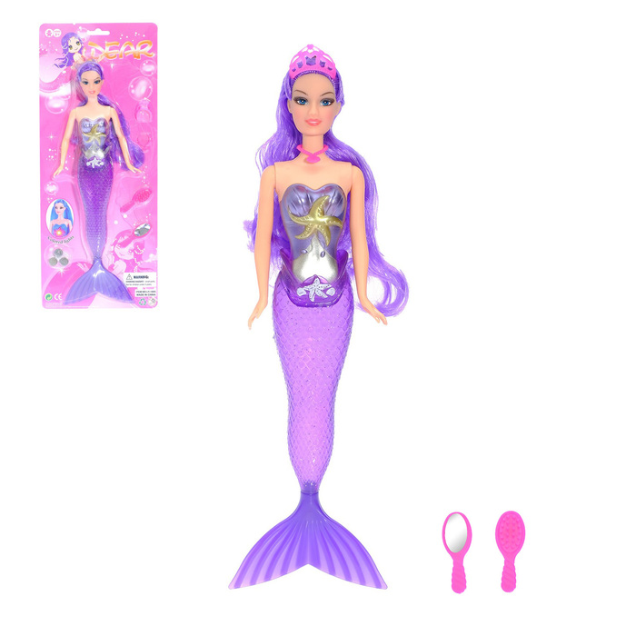 Кукла "Русалочка-2" с аксессуарами, световые эффекты