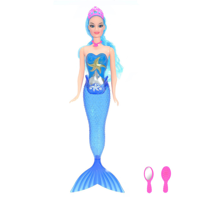 Кукла "Русалочка-2" с аксессуарами, световые эффекты
