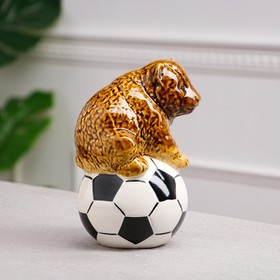 

Копилка "Мишка на мяче", 18 см