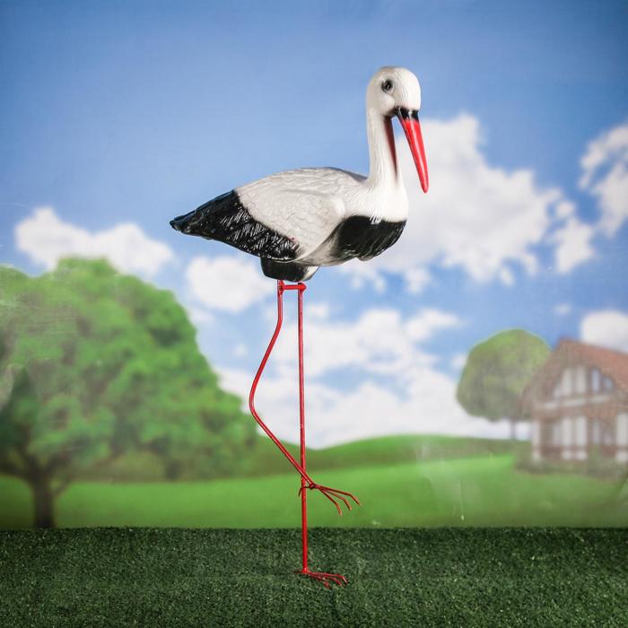 Садовая фигура "Аист", 85 см