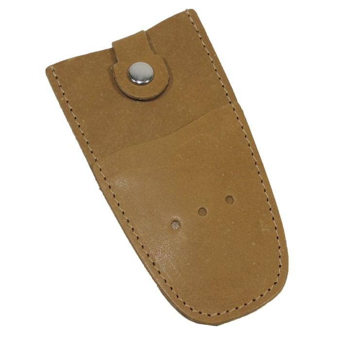 Ключница на кнопке, цвет коричневый