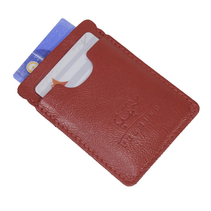 Обложка для проездного, для пропускных карт, цвет красный