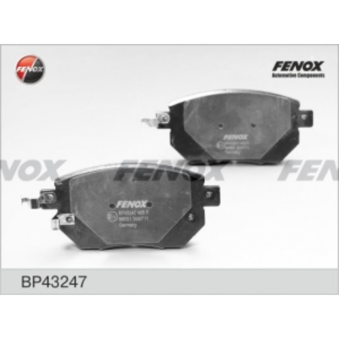 Колодки тормозные FENOX bp43247