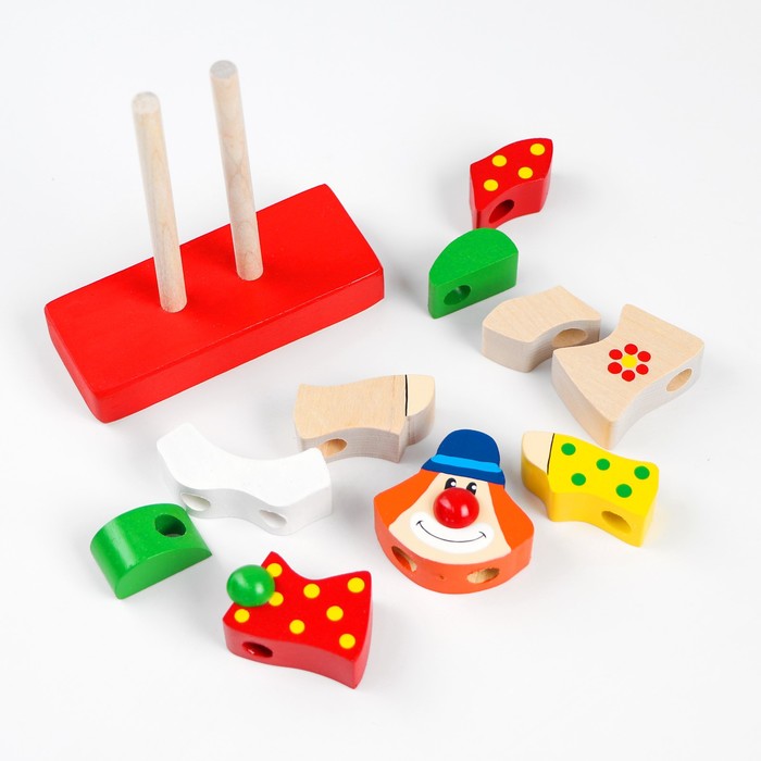 Пирамидка "Клоун Клёпа"