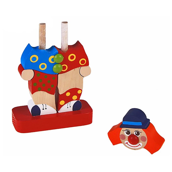 Пирамидка "Клоун Клёпа"