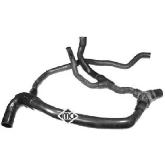 Патрубок радиатора METALCAUCHO 08724