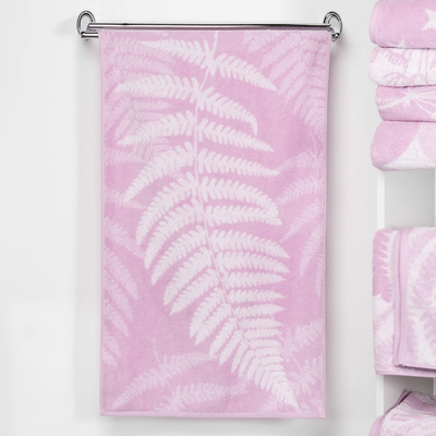 Полотенце махровое "Этель" Шелест, цвет лаванда, 70х130 см, 100% хл, 420 г/м²