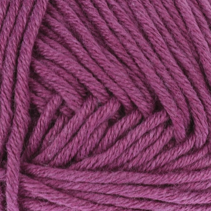 Пряжа "Лаконичная" 50% хлопок, 50% акрил 212м/100гр (179 фиалка)