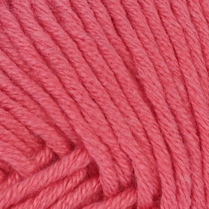 Пряжа "Лаконичная" 50% хлопок, 50% акрил 212м/100гр (324 св. азалия)