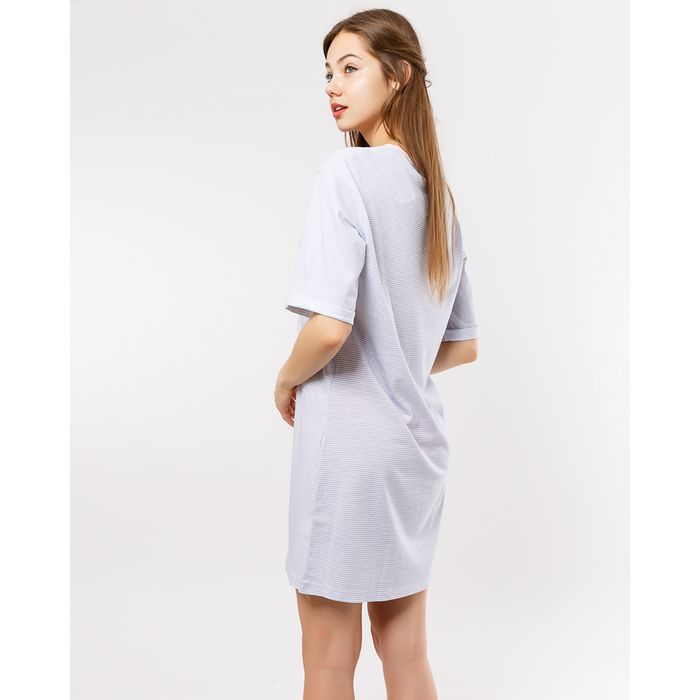 Сорочка женская 2683-0 (572322) цвет полоска на белом, р-р 48 (L)