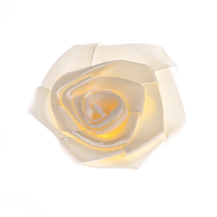 Набор цветов для декора "Кремовые" 8 штук