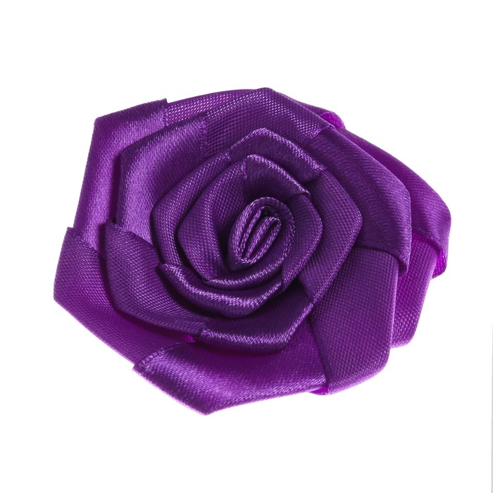 Набор цветов для декора "Фиолетовые" 8 штук