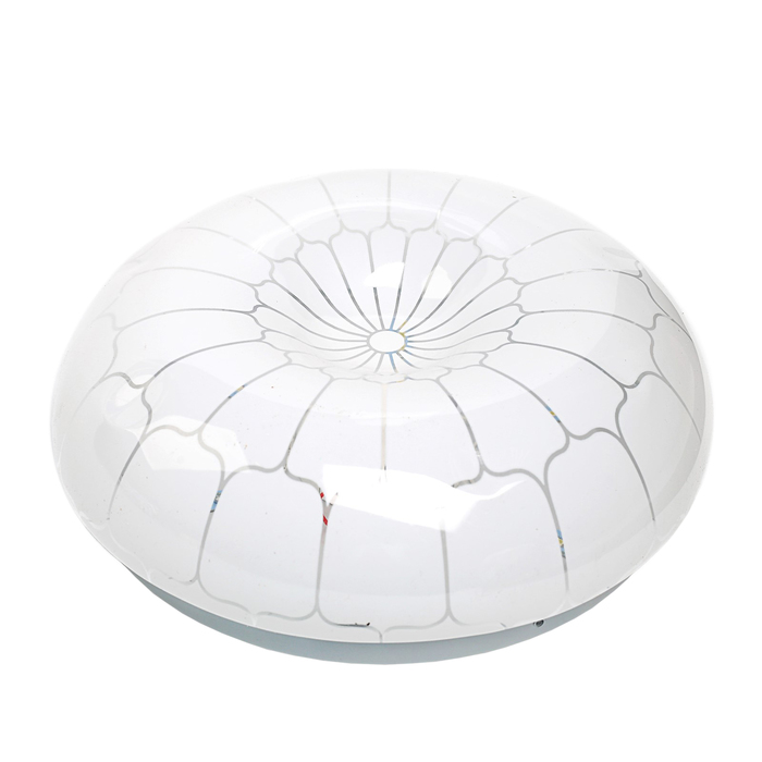 Светильник светодиодный Luazon Lighting E-01, 10 Вт,230 мм,650 Лм,4000К,IP40,220В "ЦВЕТОК"