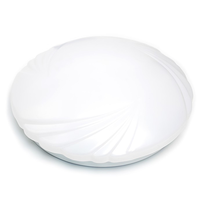 Светильник светодиодный Luazon Lighting E-16, 10 Вт,230 мм,650 Лм,4000К,IP40,220В "РАКУШКА"