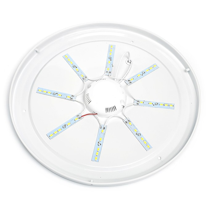 Светильник светодиодный Luazon Lighting E-17, 14 Вт,300 мм,910 Лм,4000К,IP40,220В "РАКУШКА"