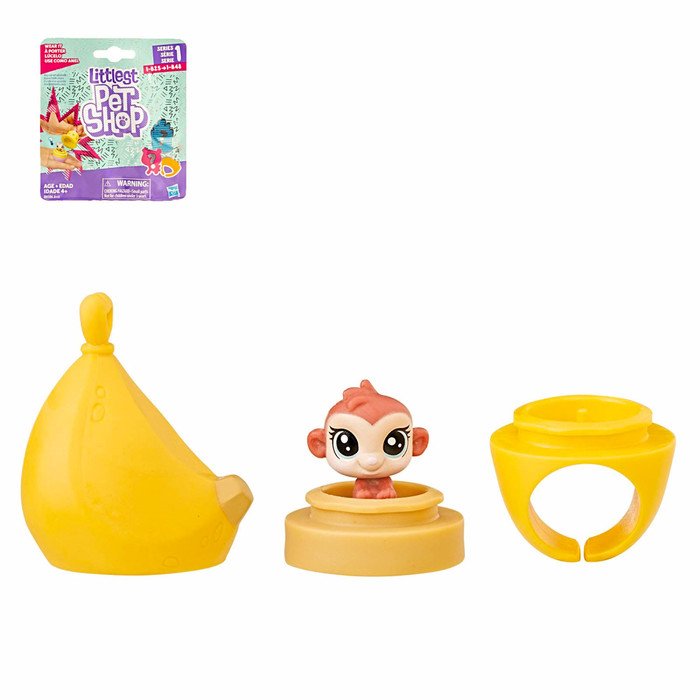 Фигурка питомца Littlest Pet Shop с аксессуарами, МИКС