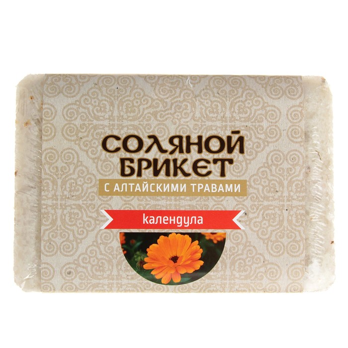 Соляной брикет с алтайскими травами "Календула" 1,35 кг