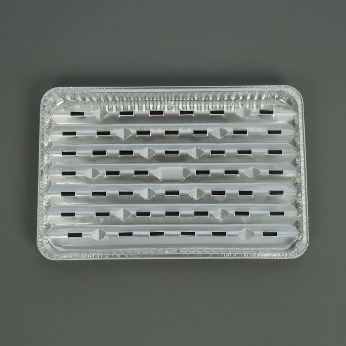 Набор алюминиевых одноразовых грилей 3 шт.