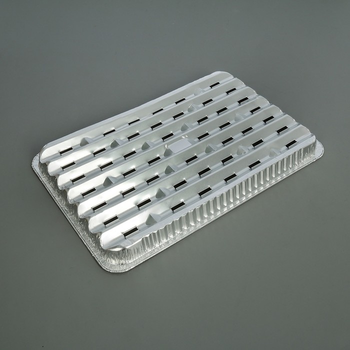 Набор алюминиевых одноразовых грилей 3 шт.