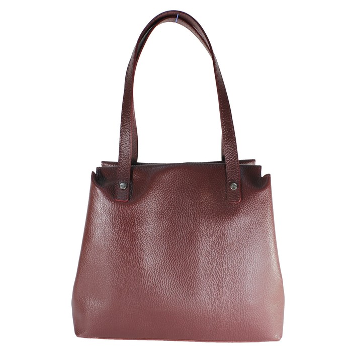 Сумка женская мешок, цвет бордовый