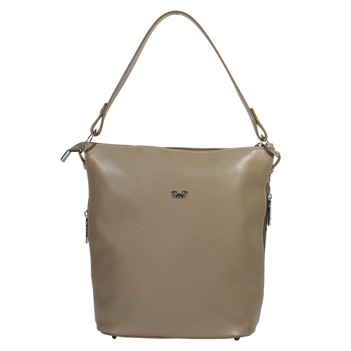 Сумка женская мешок, цвет бежевый