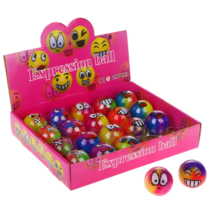 Лизун "Мордочка" твердый, цвета МИКС