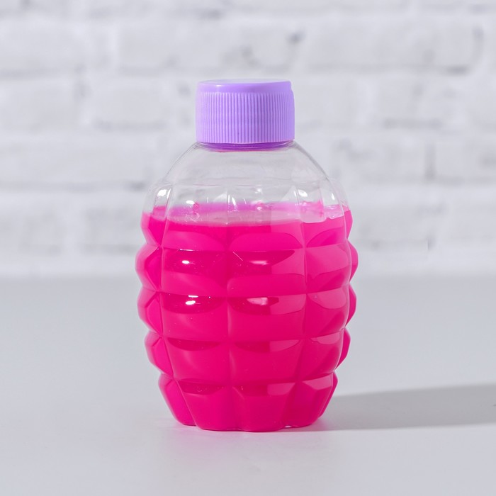 Лизун "Бутылочка" с шариками, цвета МИКС