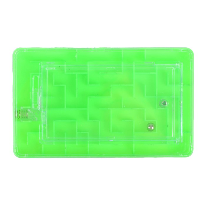 Головоломка "Лабиринт", цвет зелёный