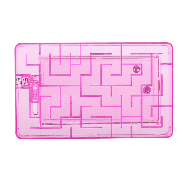 Головоломка "Лабиринт", цвет красный