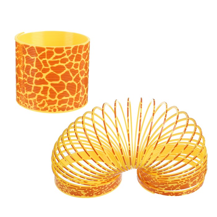 Пружинка-радуга "Пятнистая", цвета МИКС