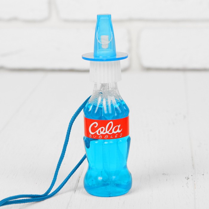 Мыльные пузыри "Бутылка газировки" 15см 52907 МИКС