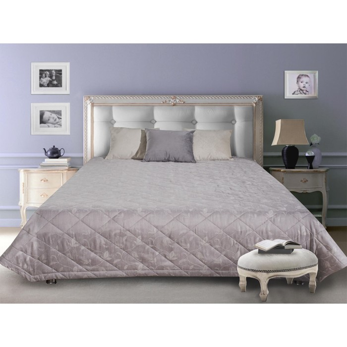 Покрывало Irmina "Вальди", размер 240х240 см, цвет лиловый