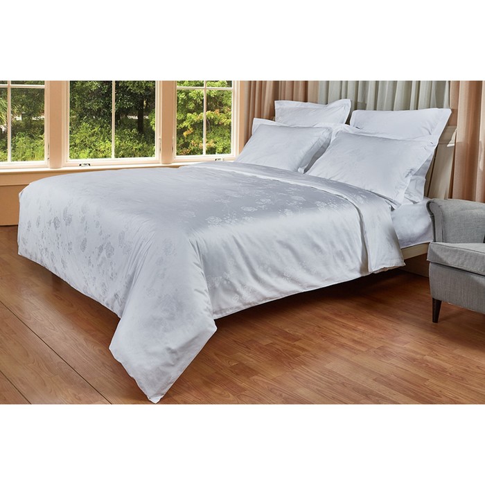 КПБ 2 сп., 240х240 см, 175х210 см, 52х74 см-2 шт., сатин, вензель