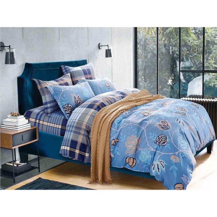 КПБ 1,5 сп Mosaic, 150х215 см, 145х210 см, 70х70 см-2 шт., сатин