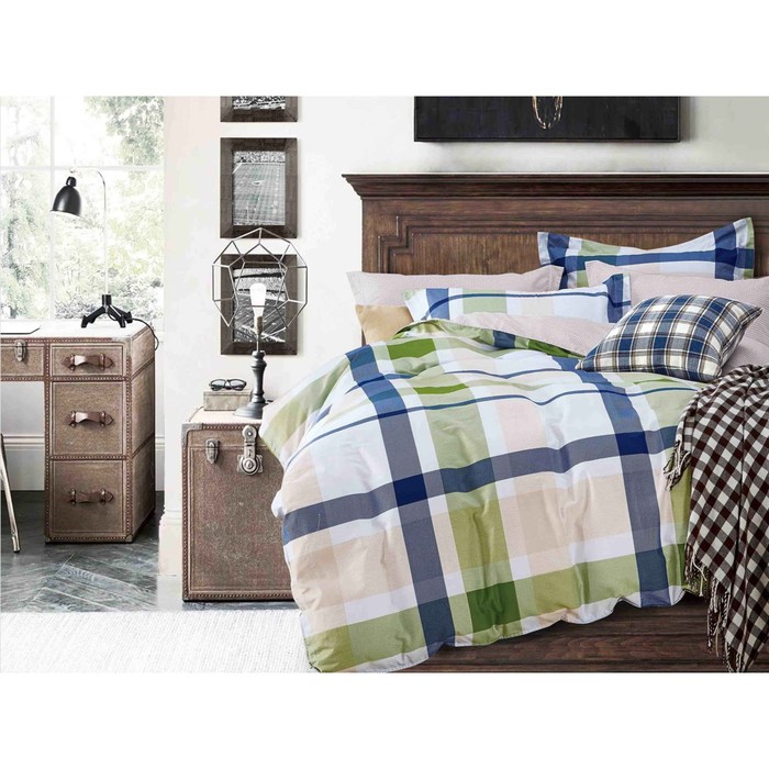 КПБ дуэт Nobel, 160х200 см на рез., 145х210 см-2 шт., 52х74 см, 70х70 см по 2 шт., сатин