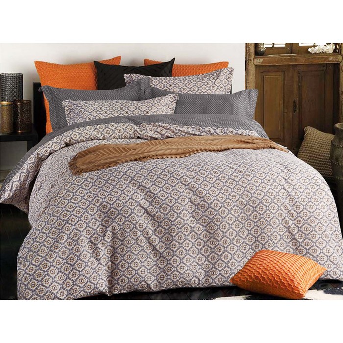 КПБ дуэт Filo, 160х200 см на рез., 145х210 см-2 шт., 52х74 см, 70х70 см по 2 шт., сатин