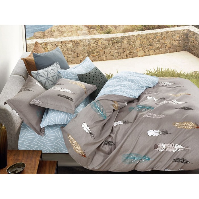 КПБ 2 сп Vitality, 160х200 см на рез., 175х210 см, 70х70 см-2 шт., сатин