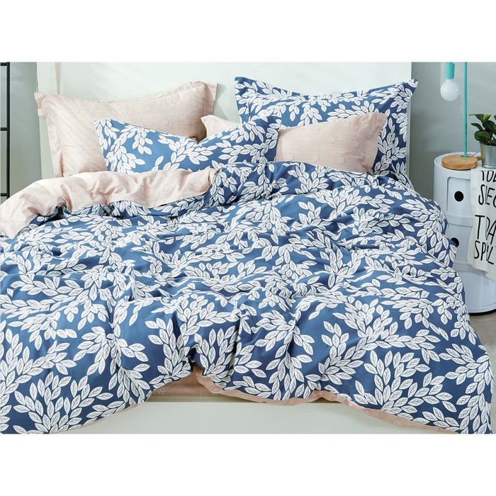 КПБ евро Bliss, 160х200 см на рез., 200х220 см, 52х74 см, 70х70 см по 2 шт., сатин